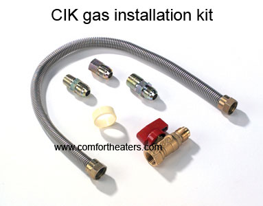 CIK cleaning kit for vented and ventfree fireplace, vented and ventfree gas log sets, vented and ventfree stove and ventfree heater units from Comfort Glow, Glow warm, Reddy heater and Vanguard by Desa