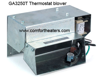 GA3250T, GA3250TA, GA3250TB Blower for vent free heaters from Comfort Glow, Glow warm, Reddy heaters and Vanguard by Desa